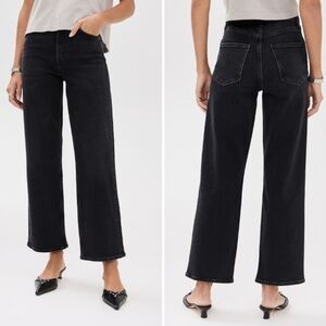 AGOLDE Ren High Rise Wide Leg Jeans